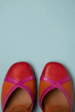 Fashion Miz Mooz Hedwig Mary Jane Pumps In Scarlet En Oranje