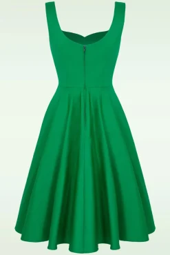Outlet Bunny Heidi Jurk In Groen