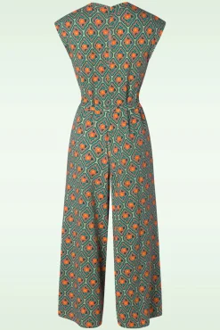 Cheap Blutsgeschwister Hello Fritjes Jumpsuit In Flowers Mirror Of Joy