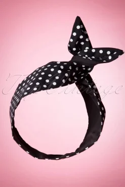 Cheap Be Bop a Hairbands I Want Polkadots In My Hair Sjaal In Zwart