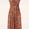 Fashion Vintage Chic for Topvintage Jane Ditsy Flower Swing Jurk In Multi