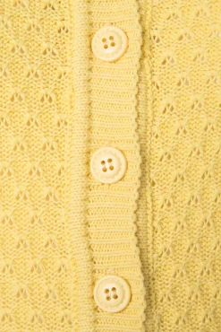 Shop Mak Sweater Jennie Vest In Babygeel