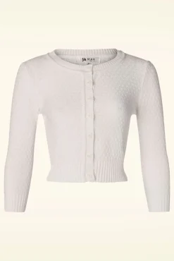 Discount Mak Sweater Jennie Vest In Ivoor