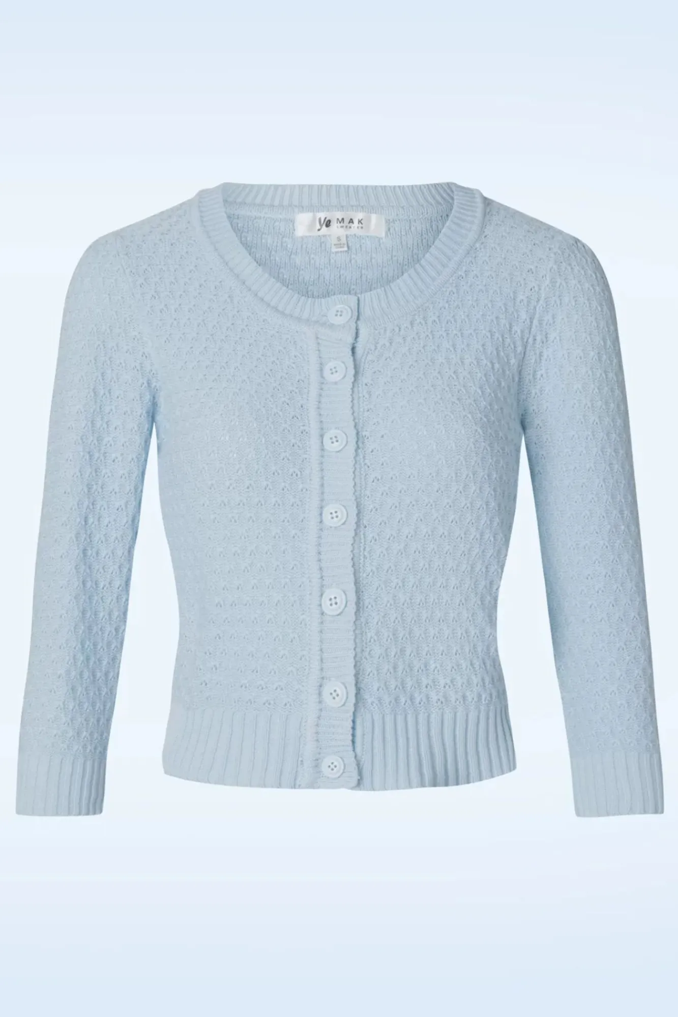 Online Mak Sweater Jennie Vest In Lichtblauw