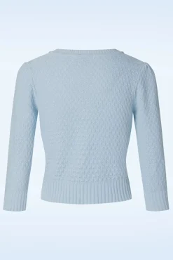 Online Mak Sweater Jennie Vest In Lichtblauw