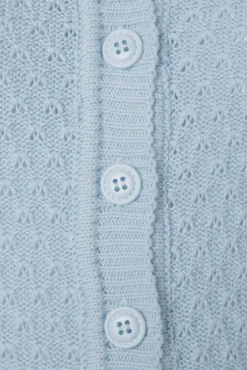 Online Mak Sweater Jennie Vest In Lichtblauw