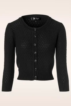 Cheap Mak Sweater Jennie Vest In Zwart