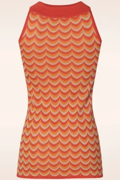 New WNT Collection Jessie Waves Top In Oranje