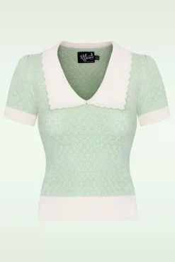 Cheap Bunny Joanie Top In Mint