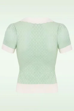 Cheap Bunny Joanie Top In Mint