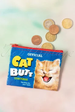 Cheap Blue Q Kat Butts Portemonnee