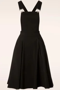 Fashion Collectif Clothing Kayden Overalls Swingjurk In Zwart
