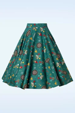 Hot Banned Retro Keep Em Flying Swing Rok In Teal