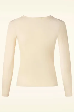 Shop Mak Sweater Kelly Trui In Ivoorwit