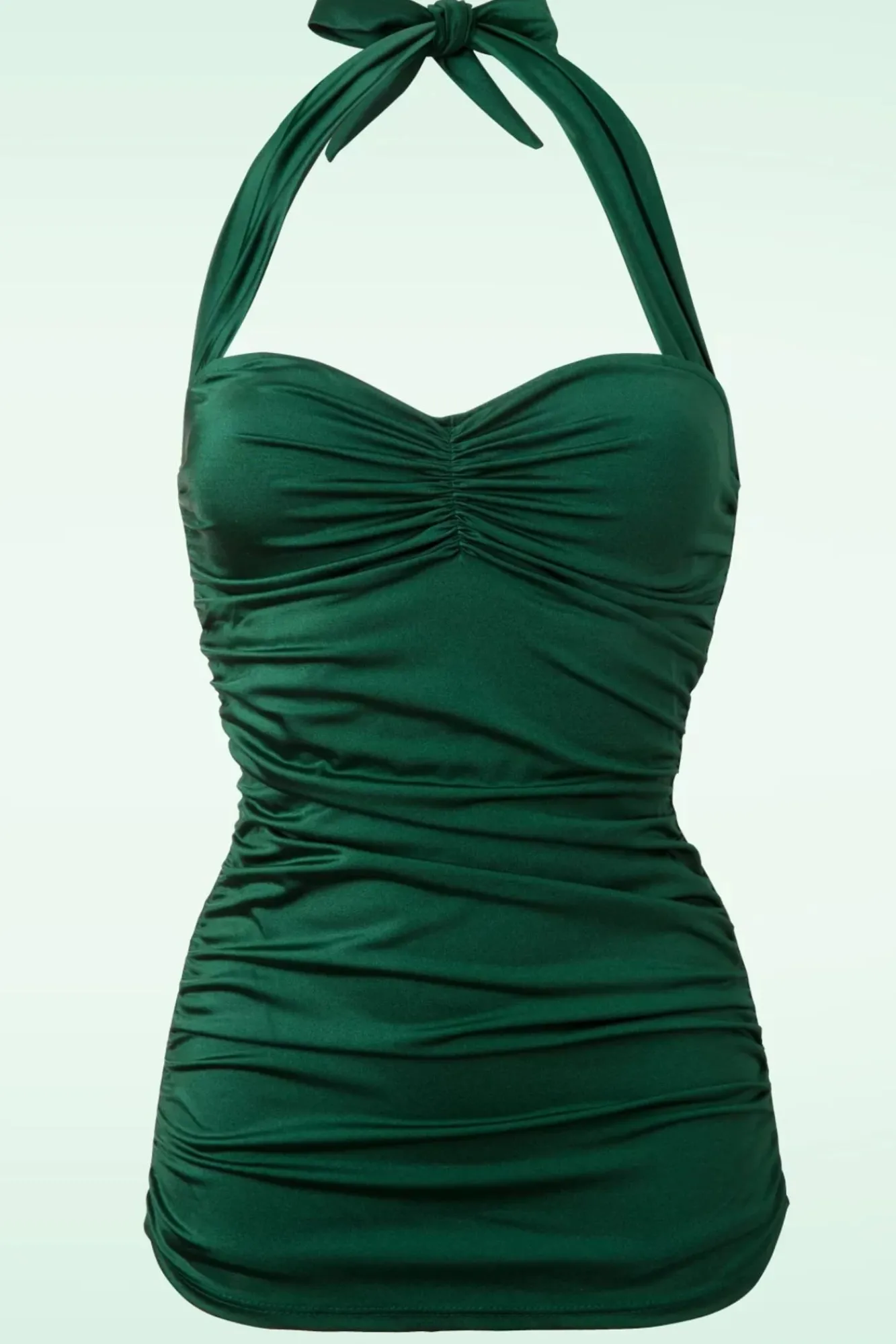 Best Sale Esther Williams Klassiek Jaren Vijftig Eendelig Badpak In Groen