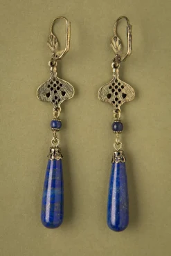 Cheap Lovely Lapis Oorbellen In Blauw