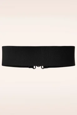 Discount Banned Retro Lauren Vintage Stretchriem In Zwart