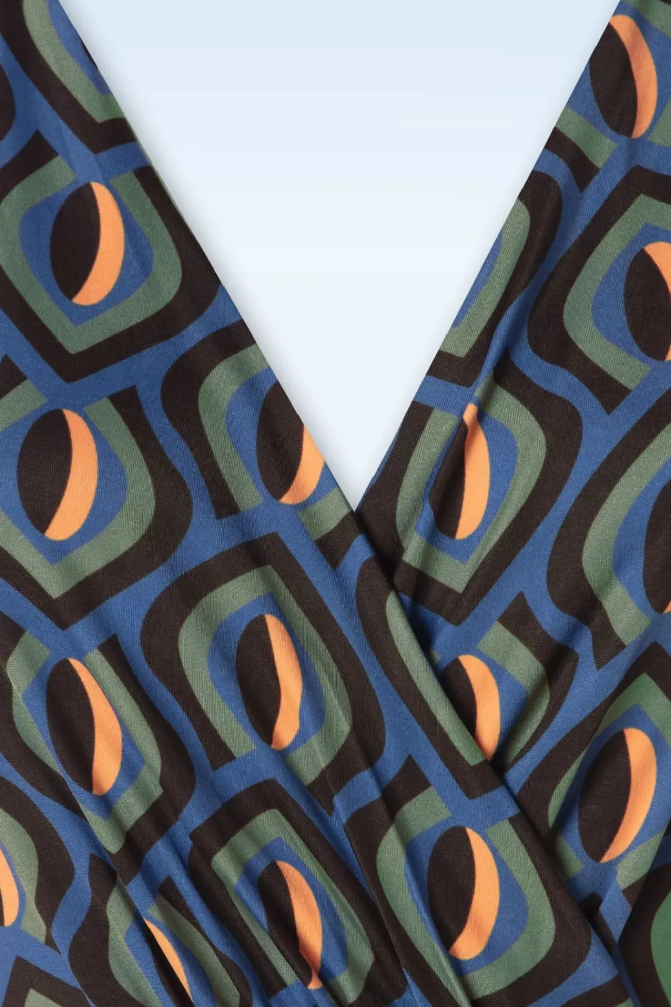 Flash Sale Vintage Chic for Topvintage Laurie Maxi Jurk In Blauw