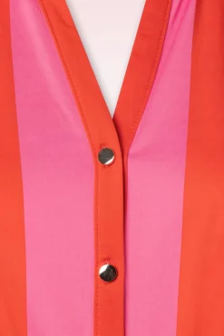 New K-Design Leanna Maxi Jurk In Fuchsia