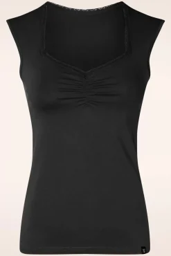 New Blutsgeschwister Let Romance Rule Top In Zwart