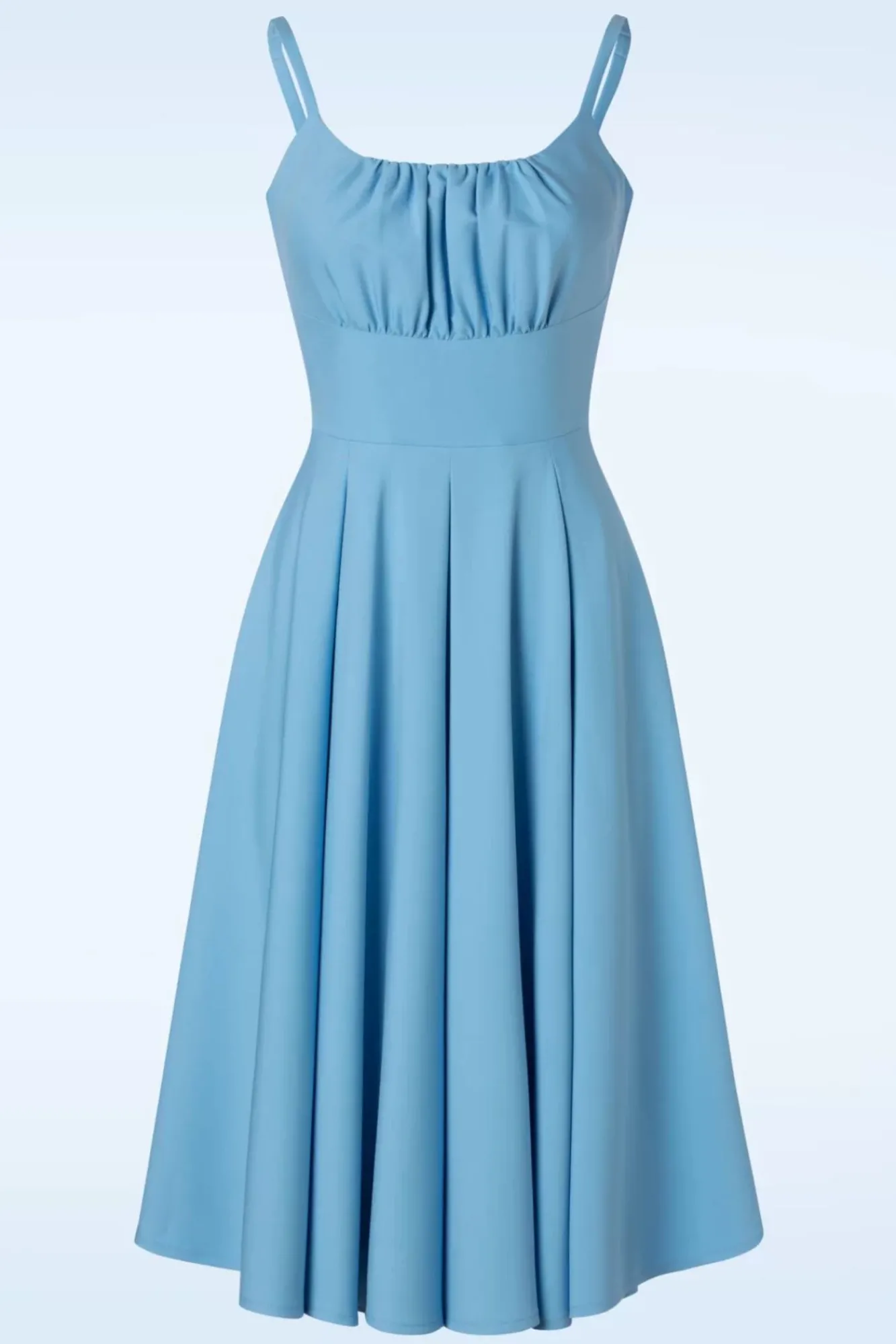 Hot Glamour Bunny Lois Swing Jurk In Babyblauw