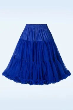 Cheap Banned Retro Lola Lifeforms Petticoat In Koningsblauw