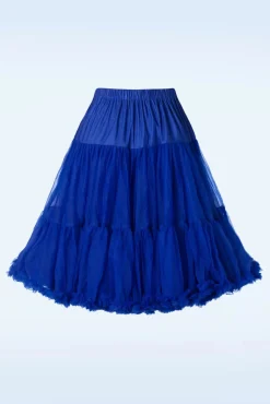 Cheap Banned Retro Lola Lifeforms Petticoat In Koningsblauw