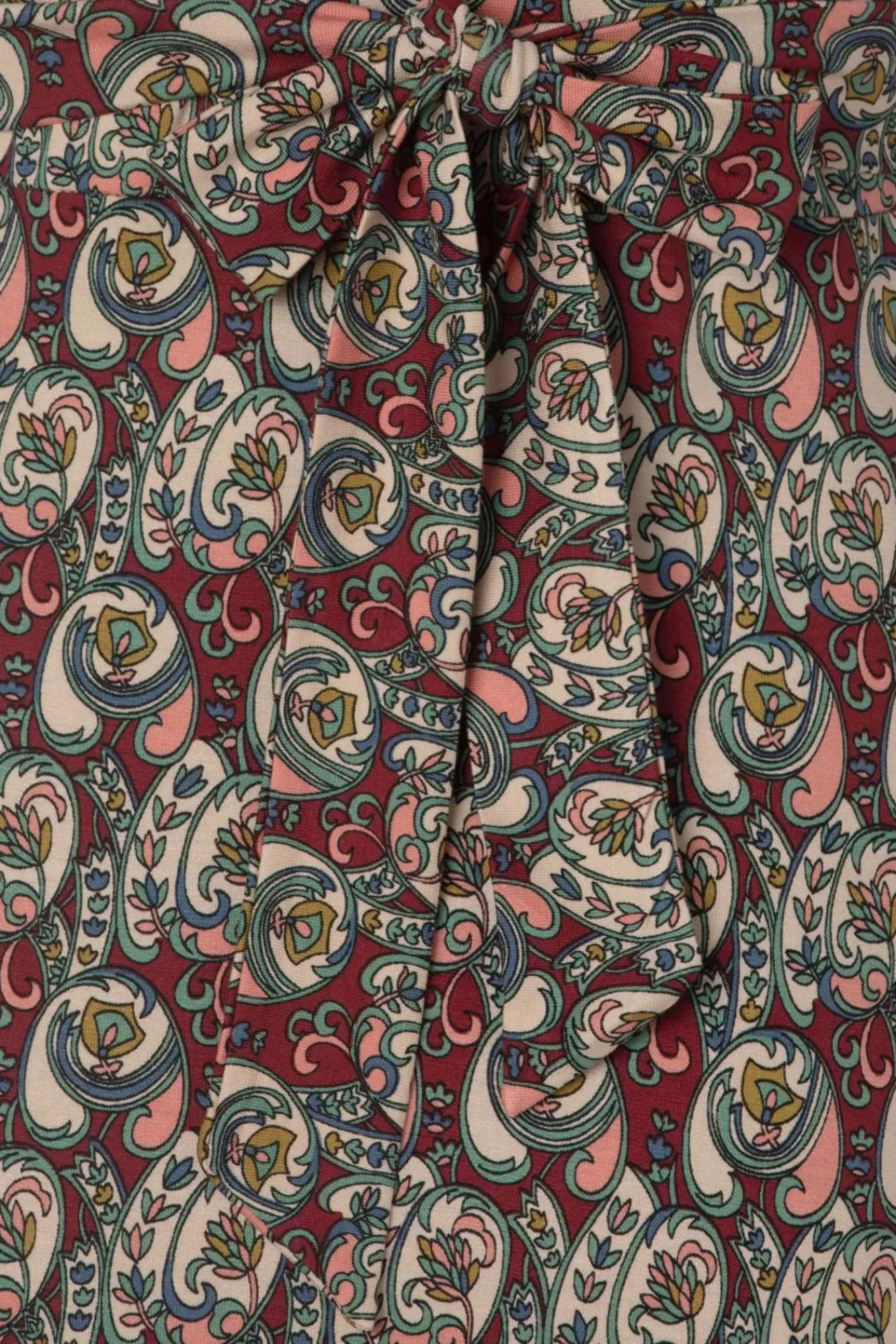 Sale King Louie Lot Navarro Midi-Jurk In True Rood