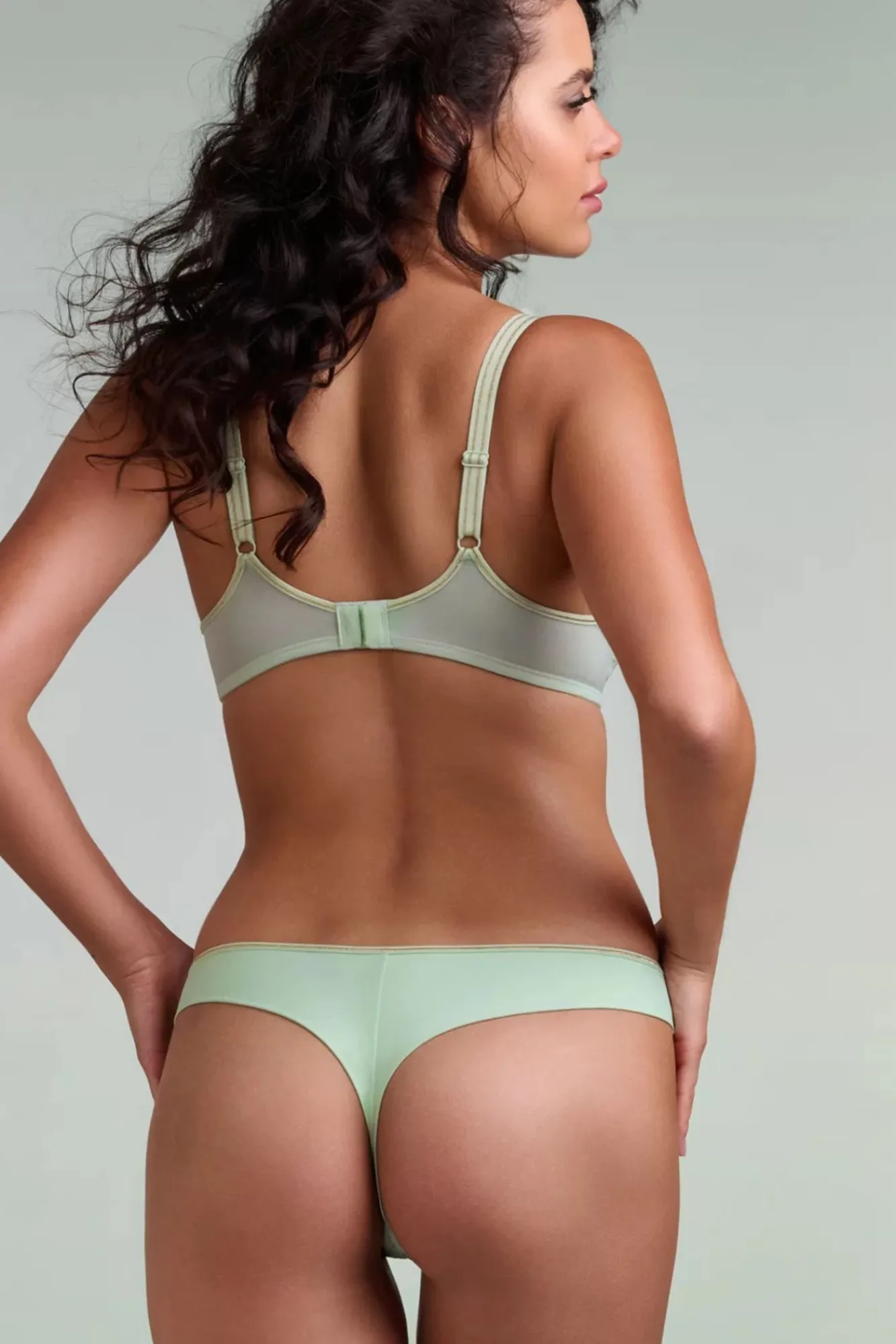 Outlet Marlies Dekkers Lucky Clover Padded Balcony Bh In Mintgroen En Goud