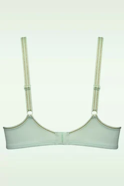 Outlet Marlies Dekkers Lucky Clover Padded Balcony Bh In Mintgroen En Goud