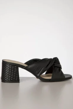 Shop Parodi Shoes Lynn Sandalen Van Leder In Zwart