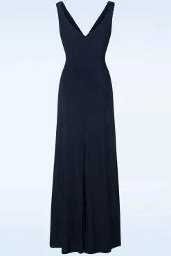 Sale Vintage Chic for Topvintage Macey Maxi Jurk In Marineblauw
