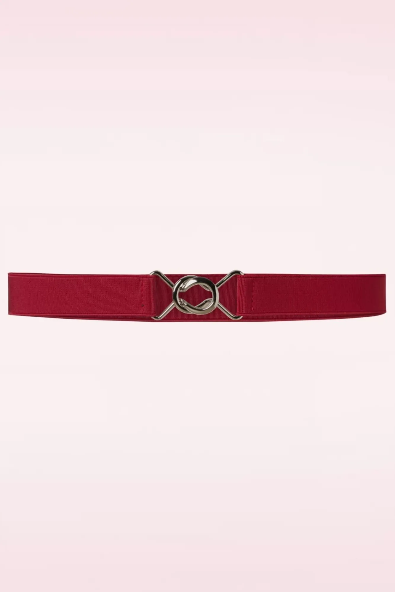 Sale Banned Retro Macha Stretch Riem In Rood