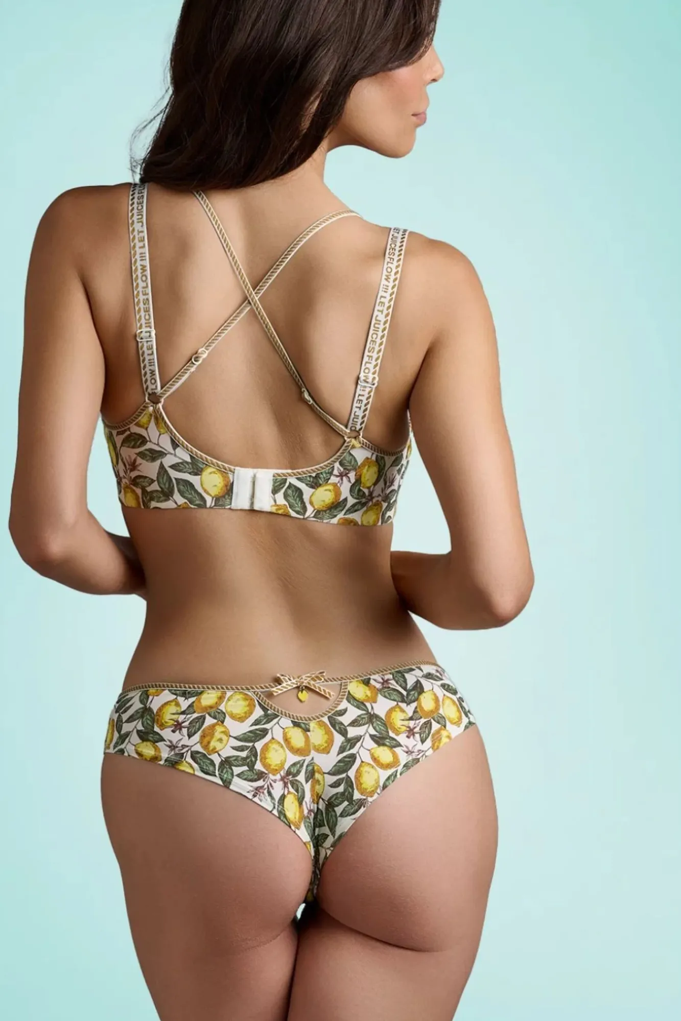 Best Marlies Dekkers Mambo Amalfi Demi-Bh Met Citroenprint In Creme