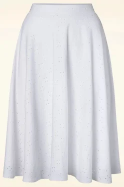 New Vintage Chic for Topvintage Mandy Swing Rok In Wit
