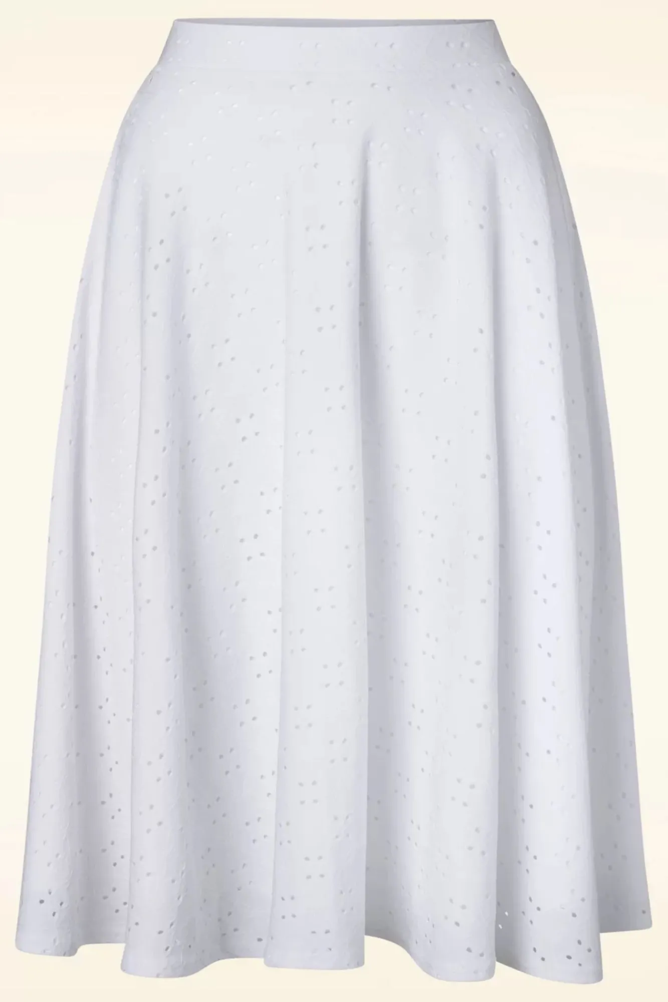 New Vintage Chic for Topvintage Mandy Swing Rok In Wit