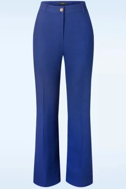 Discount King Louie Marcie Broek Sturdy In Dazzling Blauw