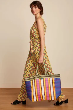 Store King Louie Mercado Big Shopper Tas In Multi