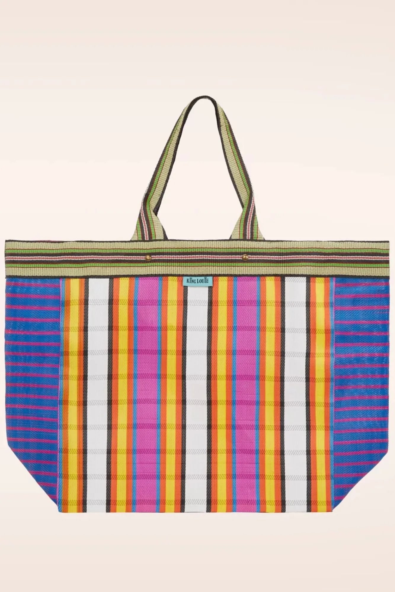 Store King Louie Mercado Big Shopper Tas In Multi
