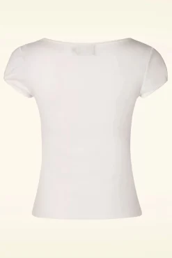 Sale Bunny Mia Top In Ivoorwit