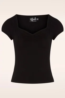 New Bunny Mia Top In Zwart