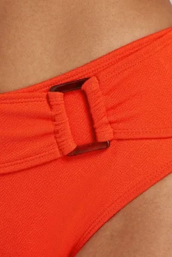 Best TC Beach Mid Waist Bikinibroekje In Zomers Rood
