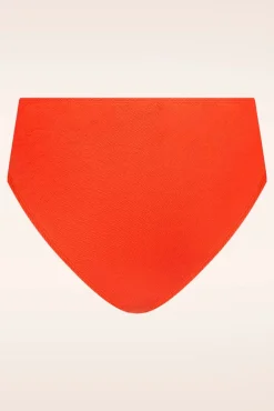 Best TC Beach Mid Waist Bikinibroekje In Zomers Rood