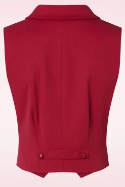 Clearance Collectif Clothing Milla Gilet In Rood