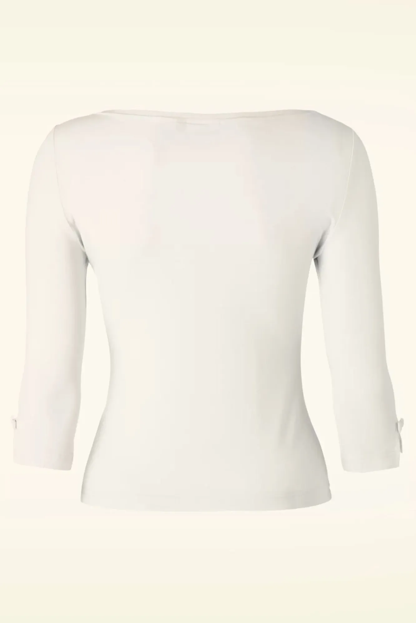 Shop Banned Retro Modern Love Top In Ivoor