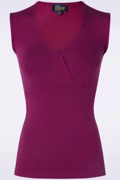 Sale LaLamour Monroe Top In Druifpaars