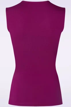 Sale LaLamour Monroe Top In Druifpaars