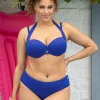 Online TC Beach Multiway Bikinitop In Blue Waves