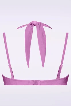 Discount TC Beach Multiway Bikinitop In Glanzend Lilapaars