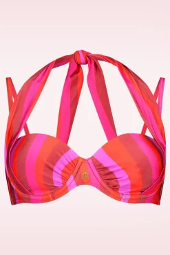 Sale TC Beach Multiway Shiny Waves Bikinitop Multi